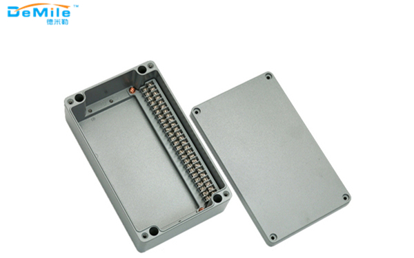 铸铝防水接线盒_25P接线端子盒