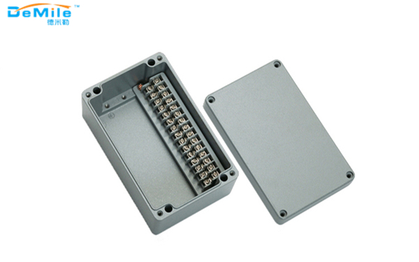 铸铝防水接线盒_15P接线端子盒